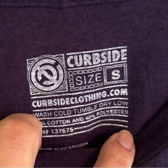 Curbside Clothing New UFO Tshirt Men’s Small But Unisex - Picture 3 of 4